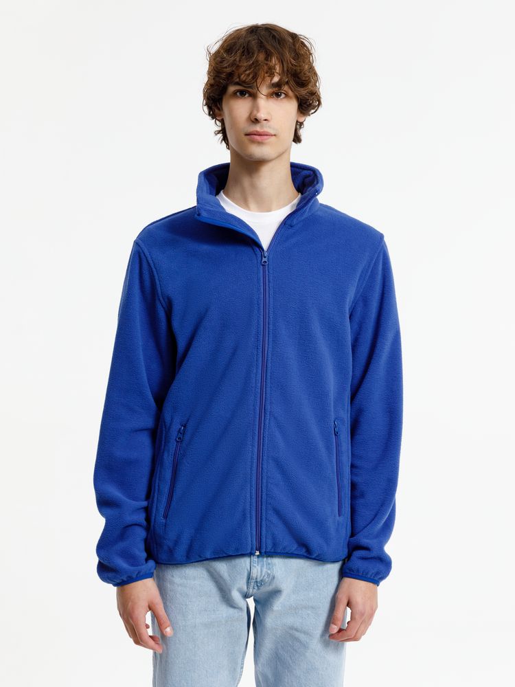 Куртка флисовая унисекс Nesse, синяя / Миниатюра модельного (1000)