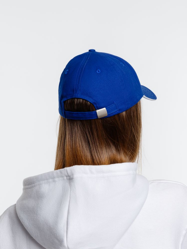 Бейсболка Spiker, ярко-синяя с белым / Миниатюра модельного (1000)