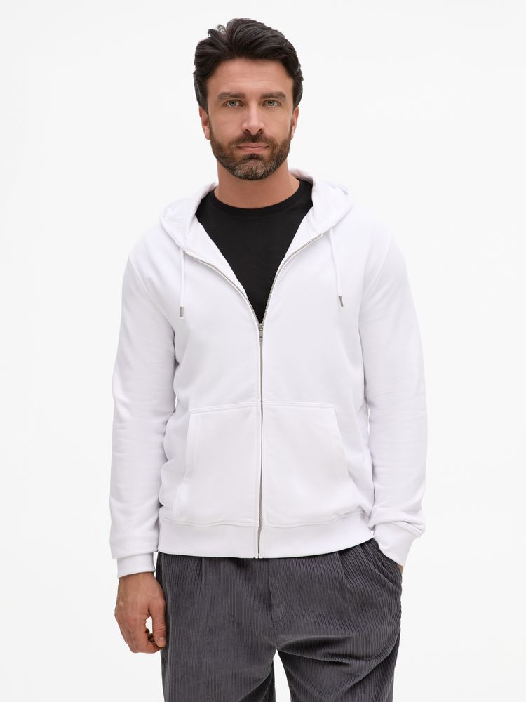 Толстовка унисекс Calipso, белая / Миниатюра модельного (1000)