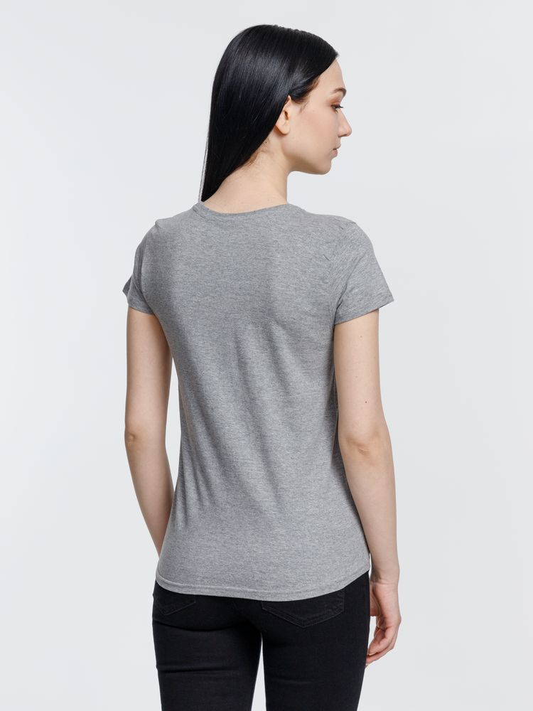 Футболка женская Pioneer Women, серый меланж / Миниатюра модельного (1000)