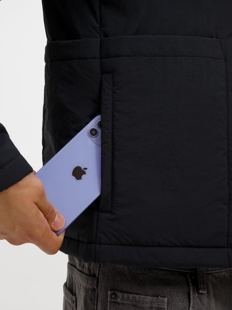 Куртка унисекс Veter, черная / Миниатюра модельного (1000)