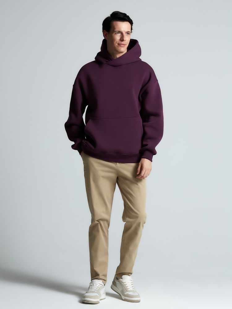 Худи Kulonga Oversize, фиолетовое / Миниатюра модельного (1000)