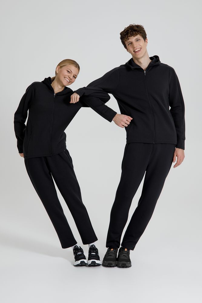 Куртка с капюшоном унисекс Begi, черная / Миниатюра имиджевого (1000)