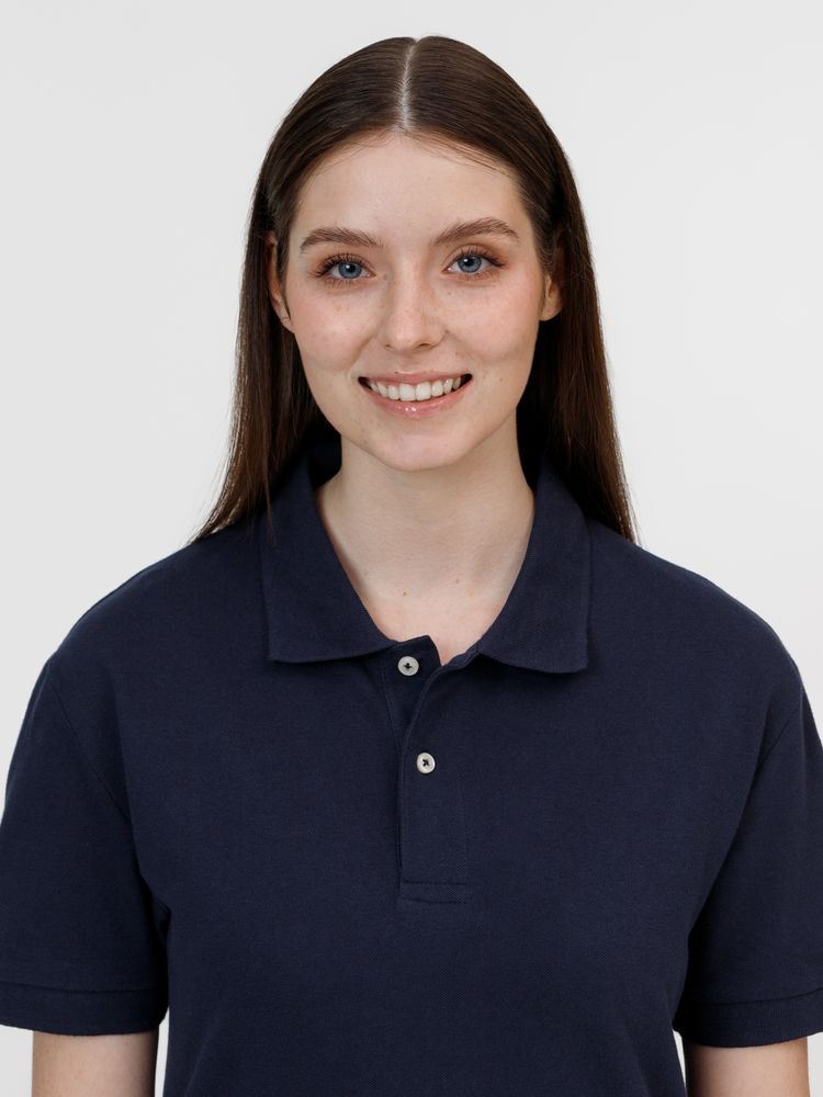 Рубашка поло унисекс Pacific, кобальт (темно-синяя) / Миниатюра модельного (1000)