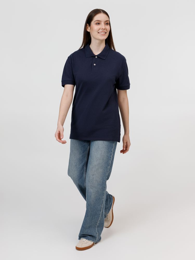 Рубашка поло унисекс Pacific, кобальт (темно-синяя) / Миниатюра модельного (1000)