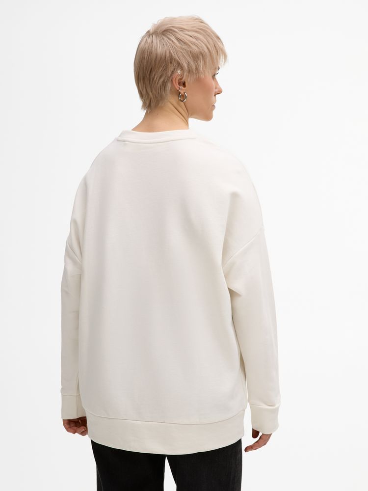 Свитшот унисекс S2, молочно-белый / Миниатюра модельного (1000)