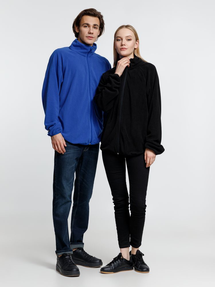 Куртка флисовая унисекс Fliska, ярко-синяя / Миниатюра модельного (1000)