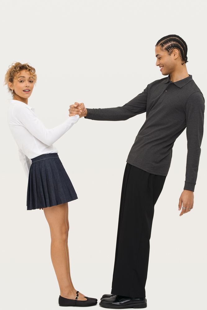 Рубашка поло женская с длинным рукавом Perfect LSL Women, белая / Миниатюра имиджевого (1000)