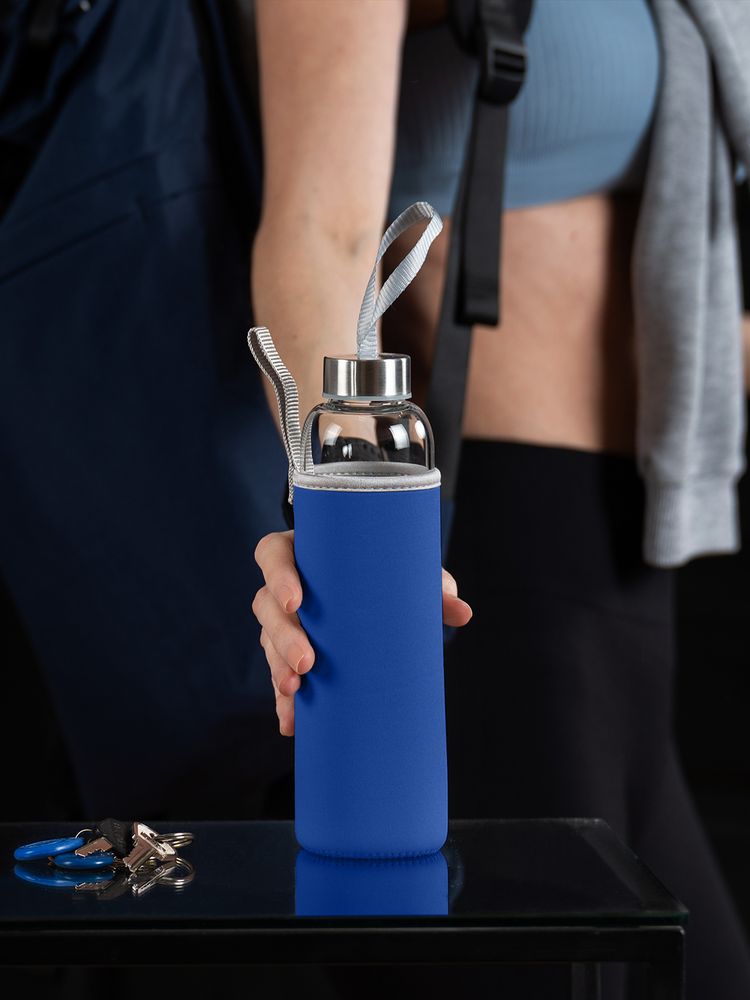Бутылка для воды Sleeve Ace, синяя / Миниатюра имиджевого (1000)