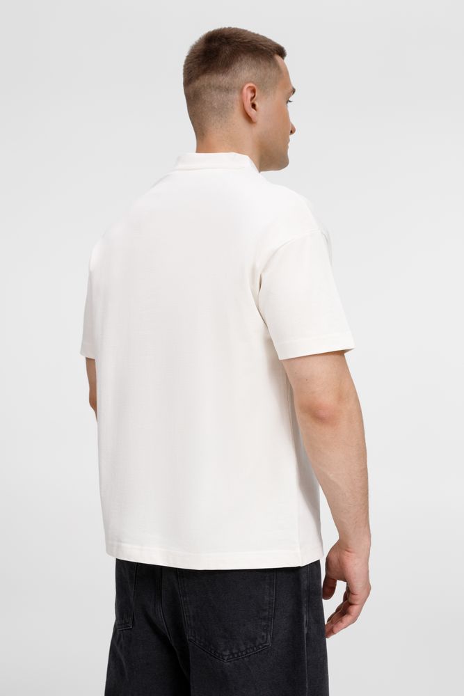 Футболка оверсайз унисекс Sinkopa, молочно-белая / Миниатюра модельного (1000)