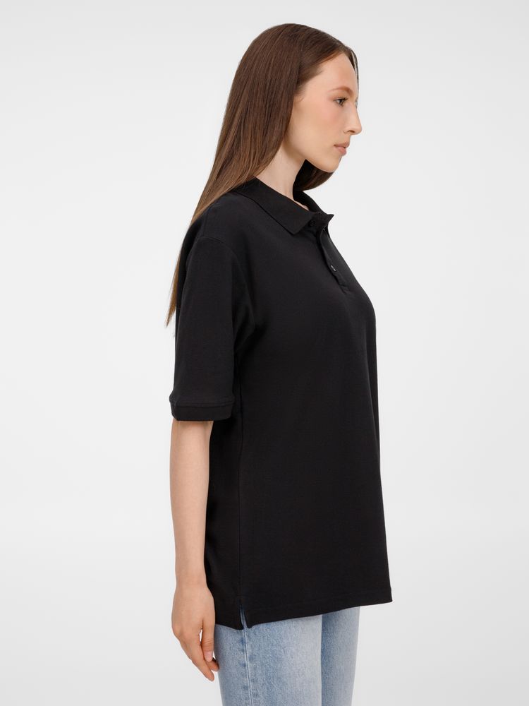 Рубашка поло унисекс Upswing, черная / Миниатюра модельного (1000)