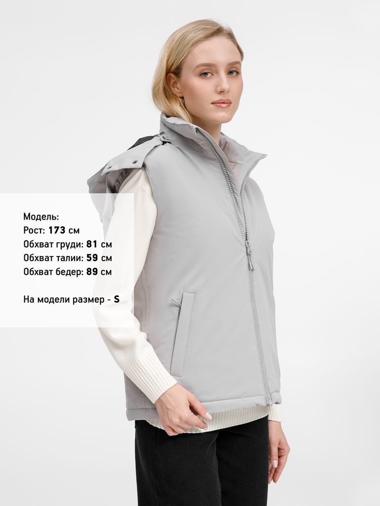 Жилет унисекс Sfera, светло-серый / Миниатюра модельного (1000)