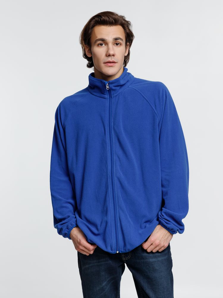 Куртка флисовая унисекс Fliska, ярко-синяя / Миниатюра модельного (1000)