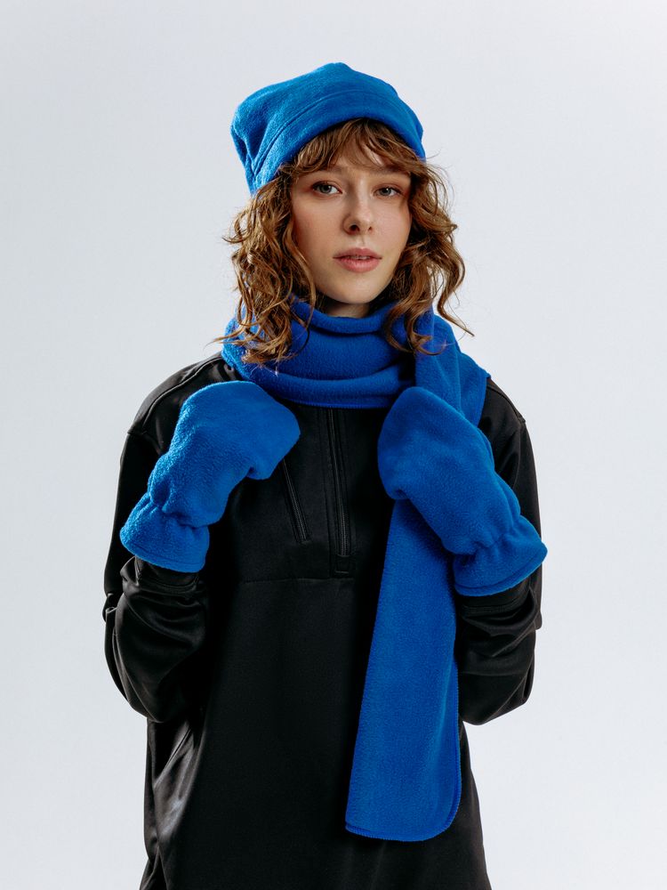 Шарф Fleecy, ярко-синий / Миниатюра модельного (1000)