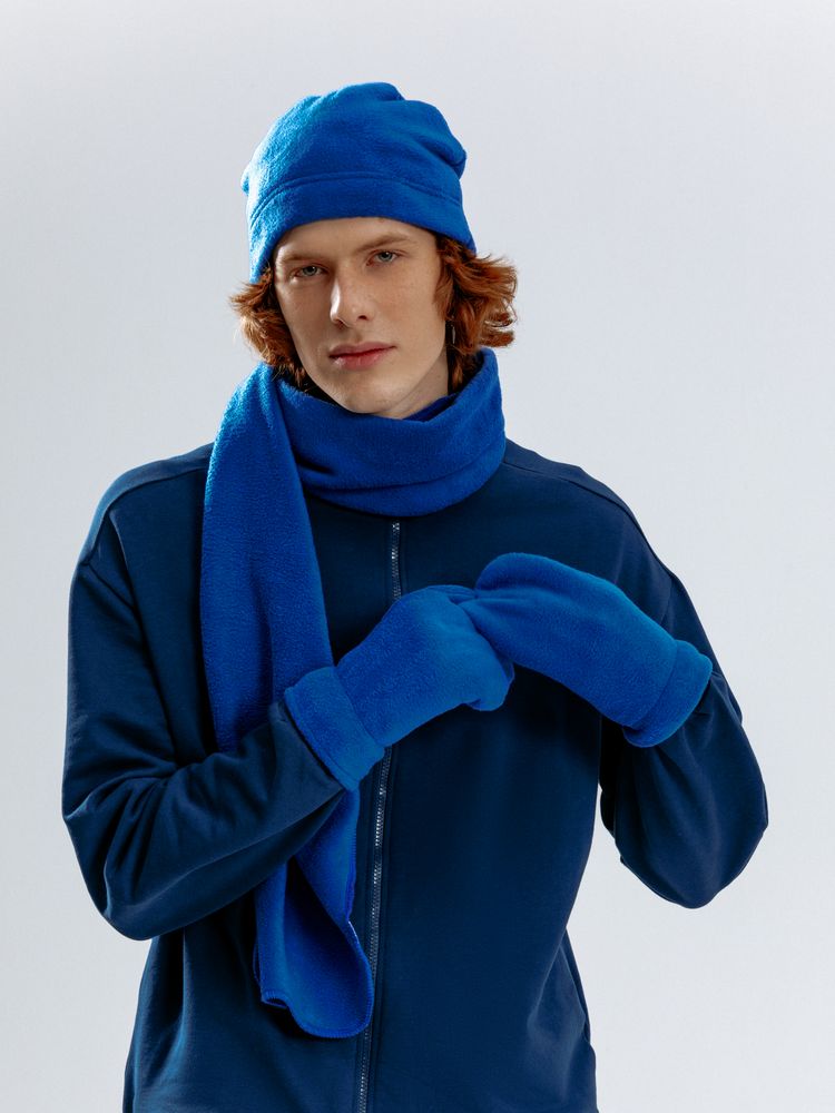 Шарф Fleecy, ярко-синий / Миниатюра модельного (1000)