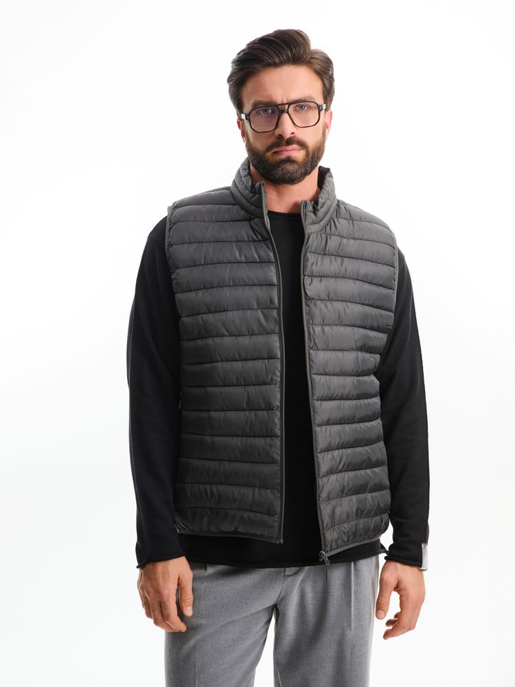 Жилет мужской Stream BW Men, темно-серый / Миниатюра имиджевого (1000)