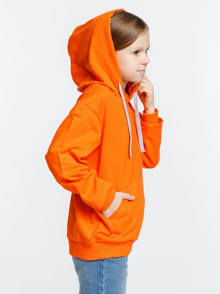 Толстовка с капюшоном детская Kirenga Kids, оранжевая / Миниатюра модельного (1000)