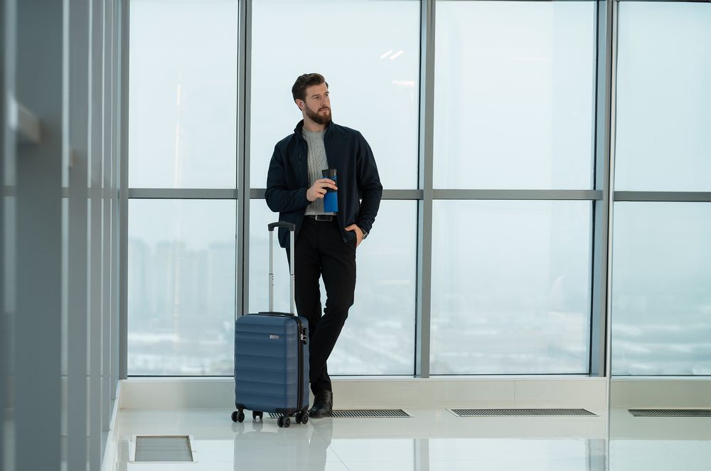 Термостакан Tralee XL, синий / Миниатюра имиджевого (1000)