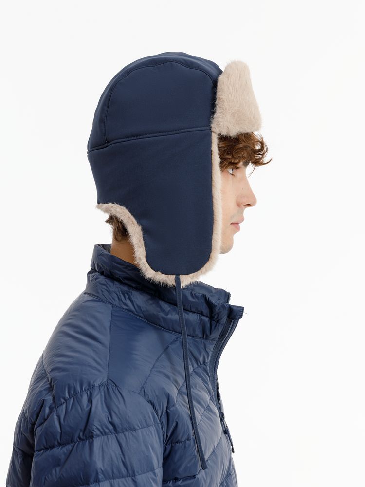 Шапка-ушанка Wasa, темно-синяя / Миниатюра модельного (1000)