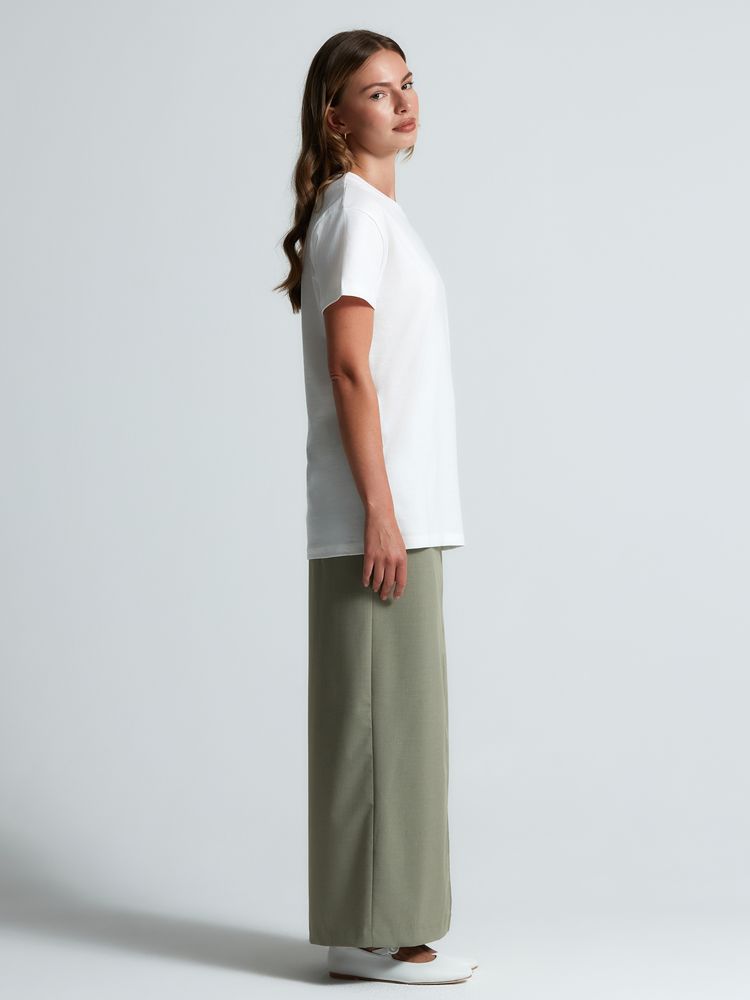 Футболка унисекс T-Bolka 160, белая (белоснежная) / Миниатюра модельного (1000)