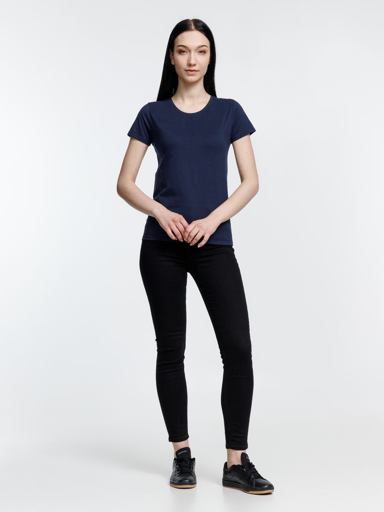 Футболка женская Pioneer Women, темно-синяя / Миниатюра модельного (1000)