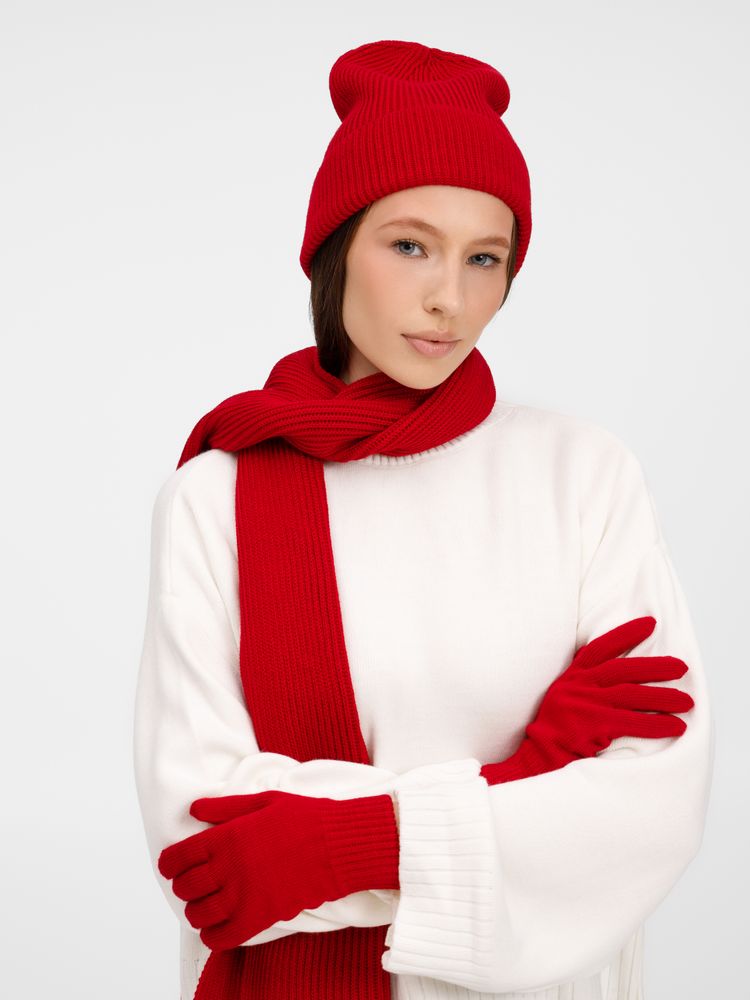 Перчатки Nobilis Mono, красные / Миниатюра модельного (1000)