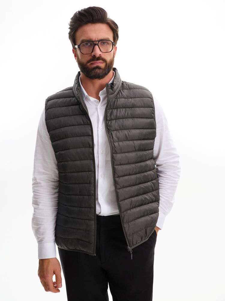 Жилет мужской Stream BW Men, темно-серый / Миниатюра имиджевого (1000)