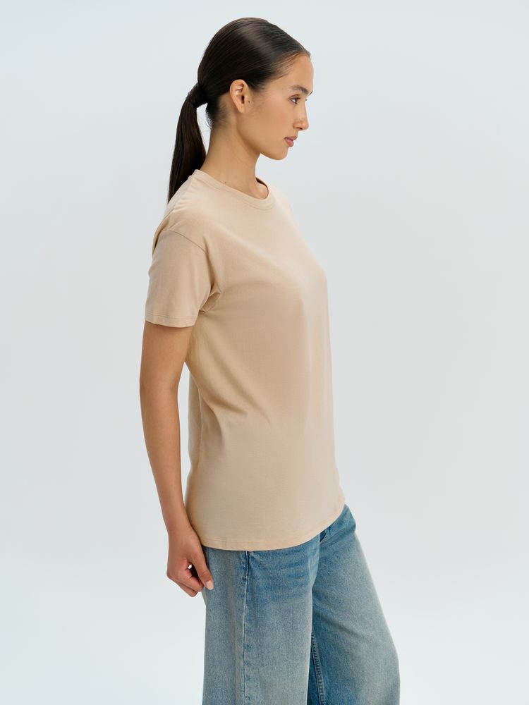 Футболка унисекс Regent 150, песочная / Миниатюра модельного (1000)