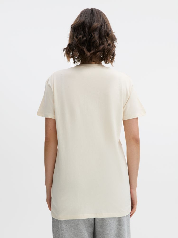 Футболка унисекс Regent 150, светло-бежевая / Миниатюра модельного (1000)