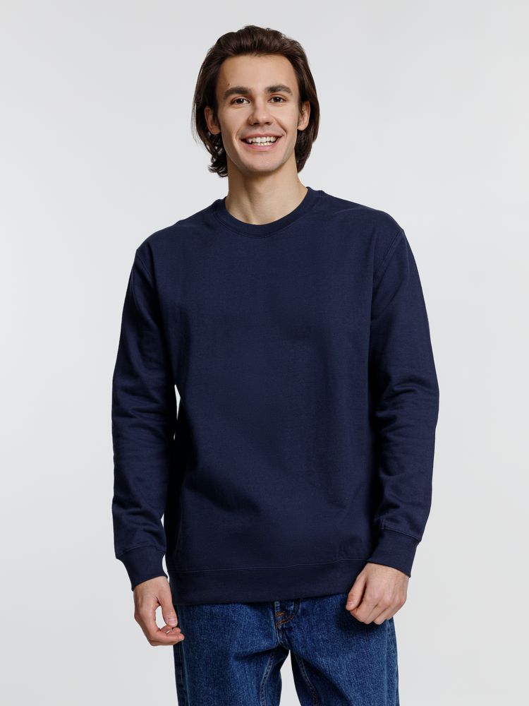 Свитшот унисекс Columbia, темно-синий / Миниатюра модельного (1000)