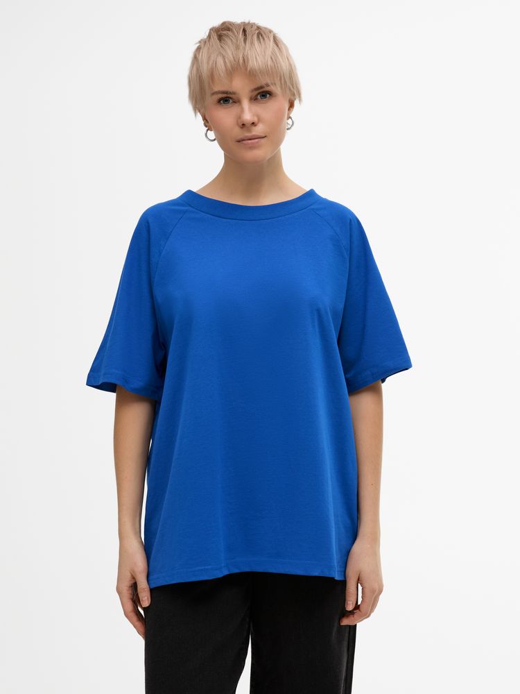 Футболка унисекс T2, синяя / Миниатюра модельного (1000)