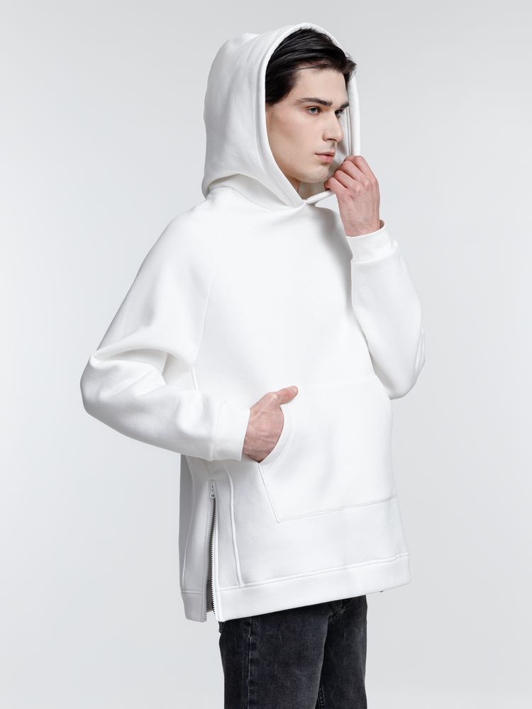 Худи унисекс оверсайз Easy Street, молочно-белое / Миниатюра модельного (1000)