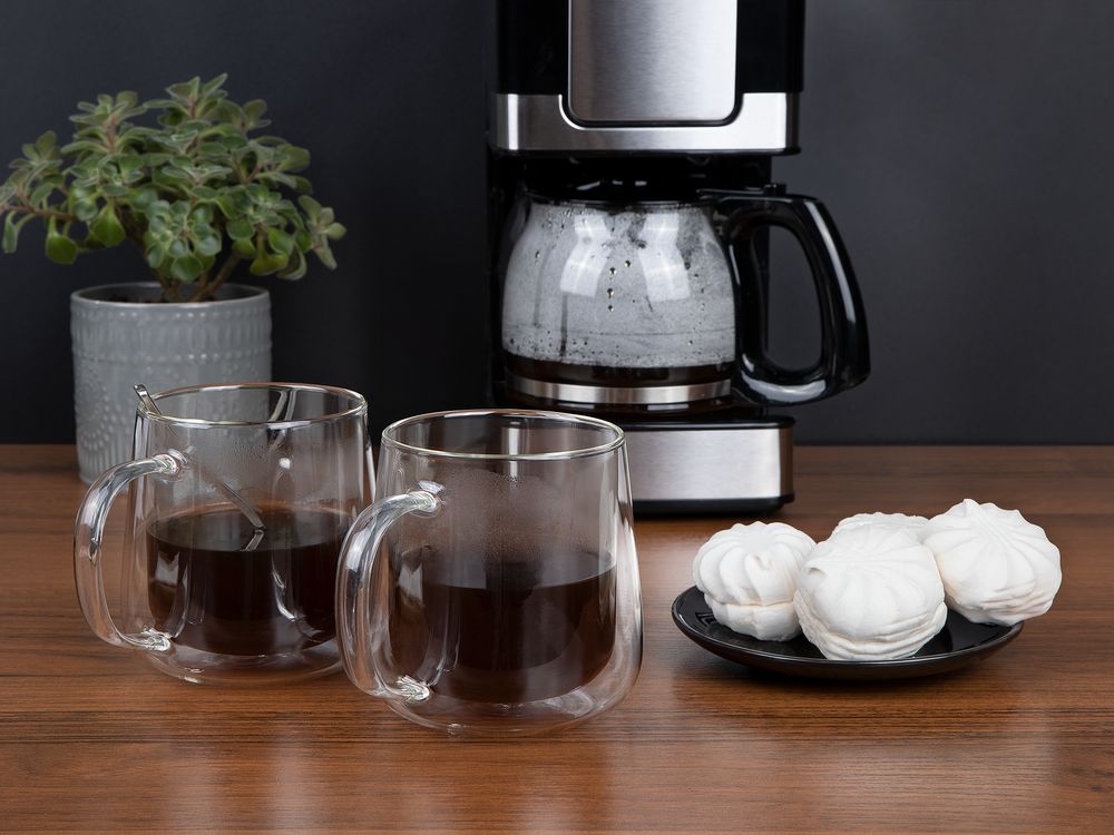 Чашка с двойными стенками Glass First / Миниатюра имиджевого (1000)