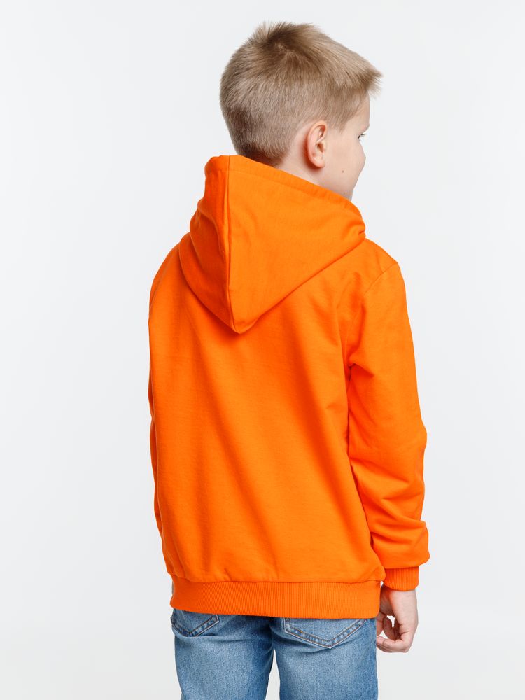 Толстовка с капюшоном детская Kirenga Kids, оранжевая / Миниатюра модельного (1000)
