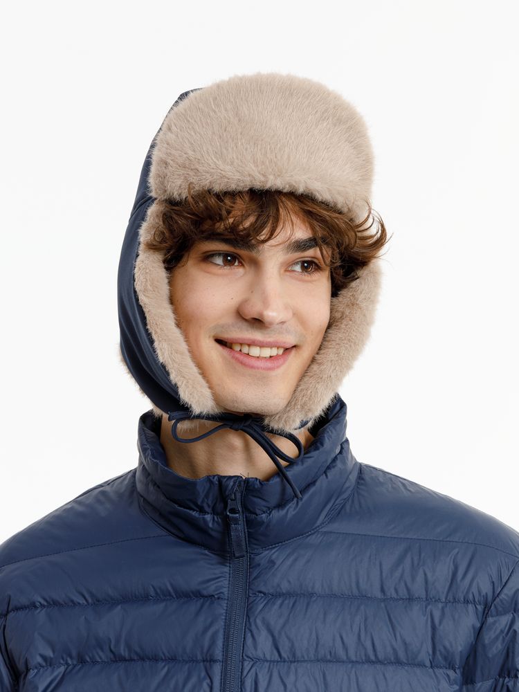 Шапка-ушанка Wasa, темно-синяя / Миниатюра модельного (1000)