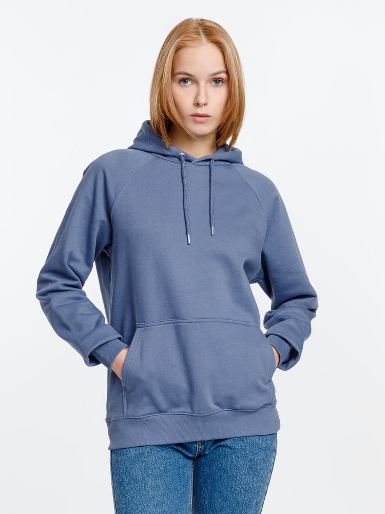 Толстовка унисекс Stellar, синяя / Миниатюра модельного (1000)