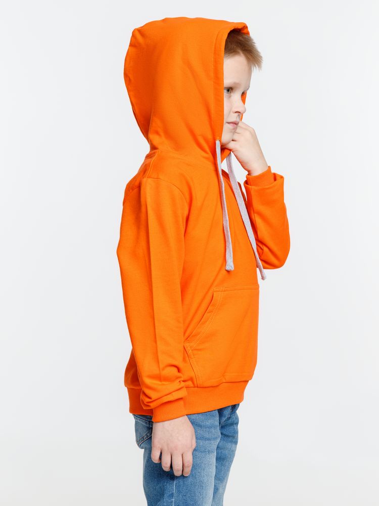 Толстовка с капюшоном детская Kirenga Kids, оранжевая / Миниатюра модельного (1000)