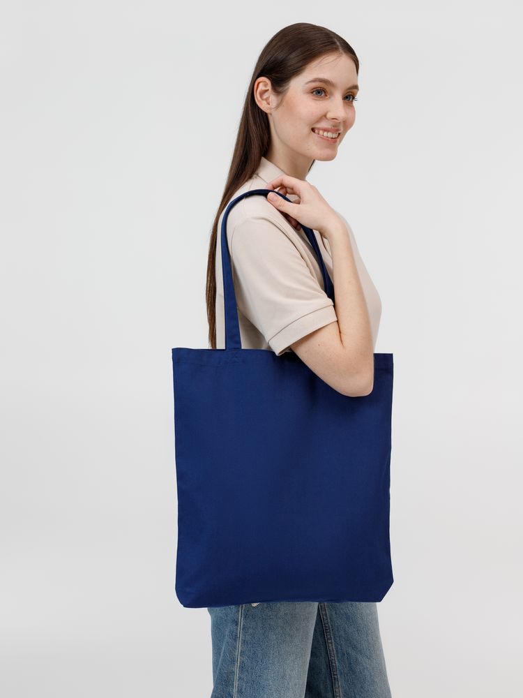 Холщовая сумка Strong 210, темно-синяя / Миниатюра модельного (1000)