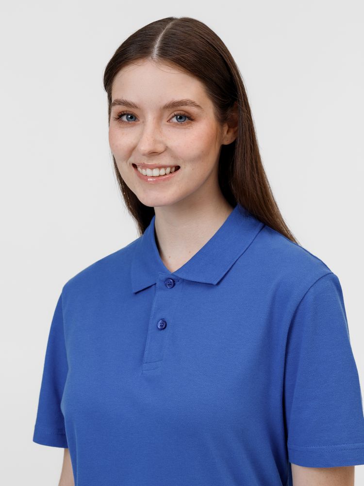 Рубашка поло унисекс Pulse, ярко-синяя (royal) / Миниатюра модельного (1000)