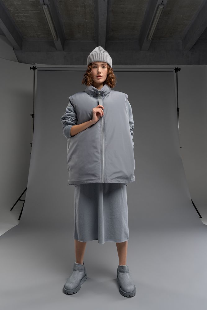 Жилет двусторонний V2, серый / Миниатюра имиджевого (1000)