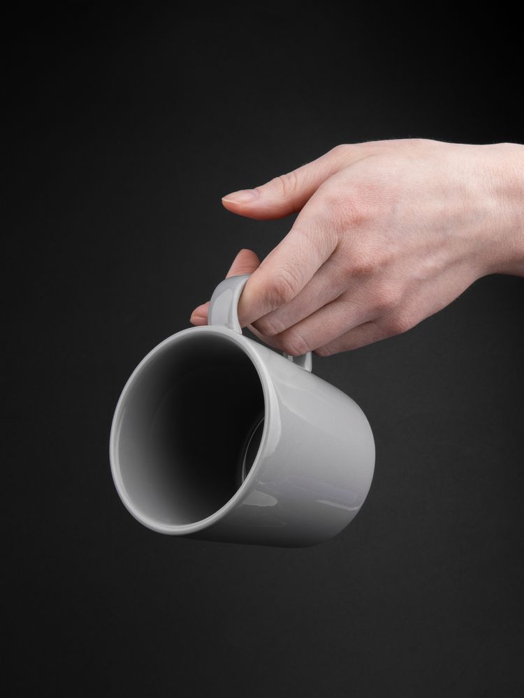 Кружка Valotti Medio, серая / Миниатюра имиджевого (1000)