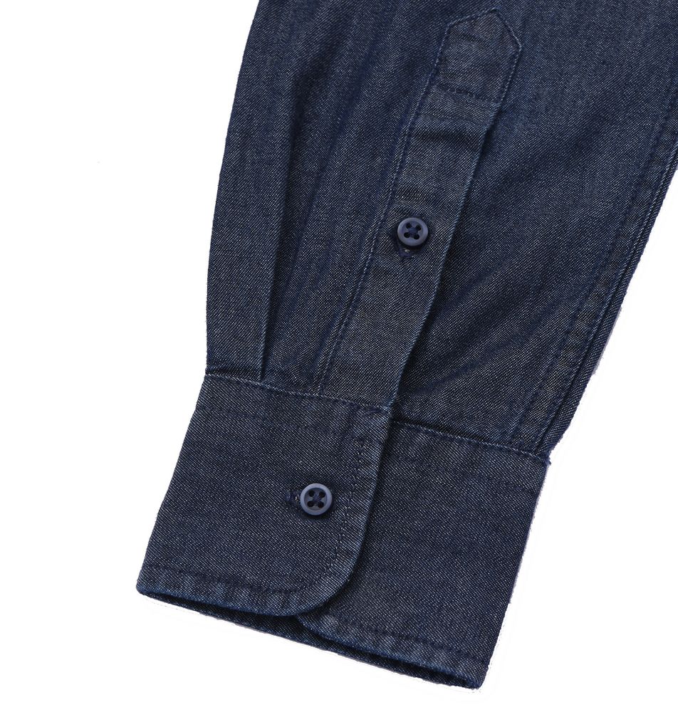 Рубашка мужская Barry Men, синяя (деним) / Миниатюра имиджевого (1000)