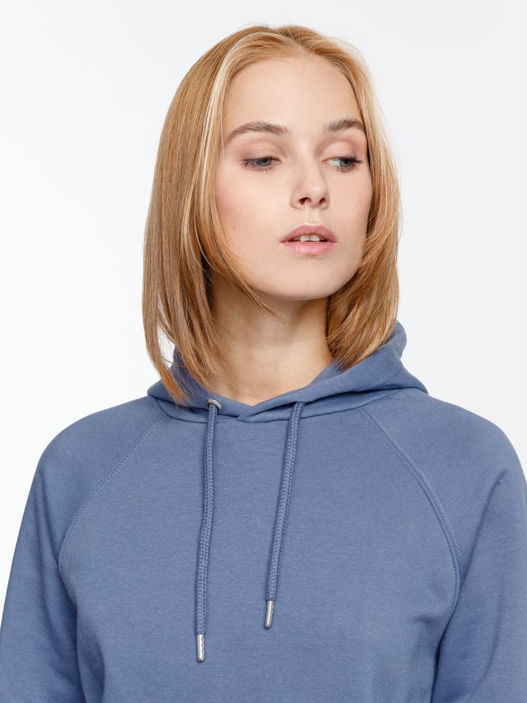 Толстовка унисекс Stellar, синяя / Миниатюра модельного (1000)