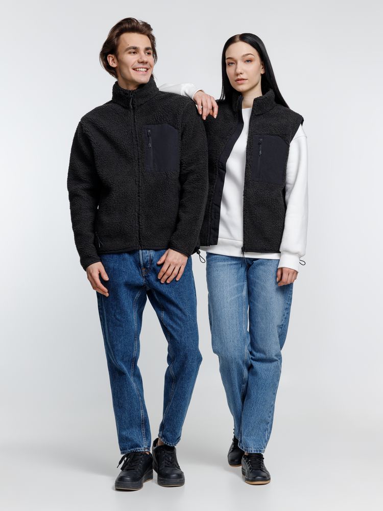 Куртка унисекс Fury, темно-серая (графит) / Миниатюра модельного (1000)