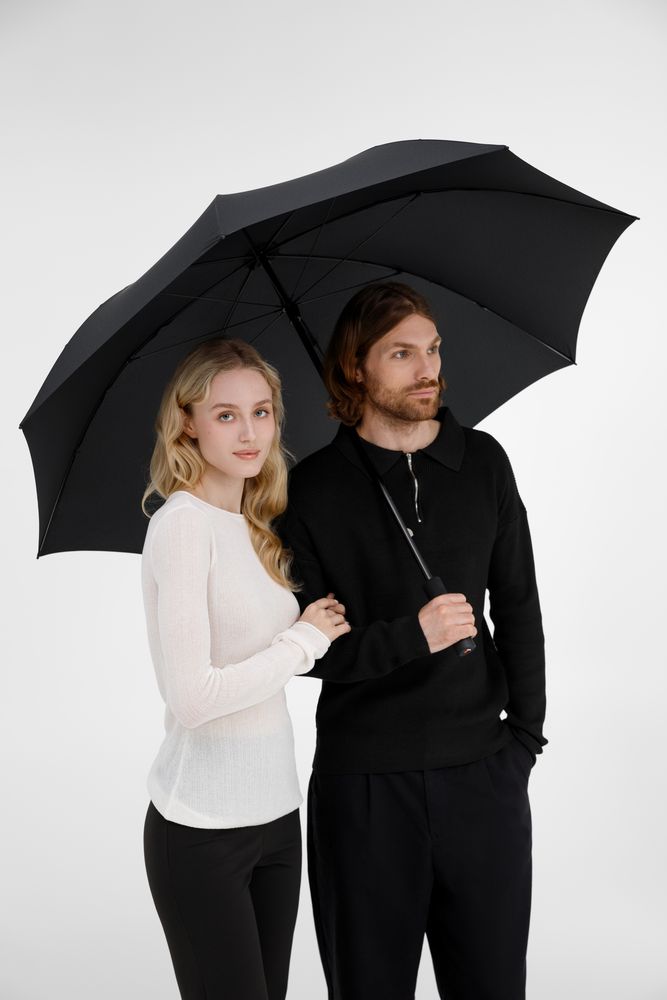 Зонт-трость U.900, черный / Миниатюра модельного (1000)