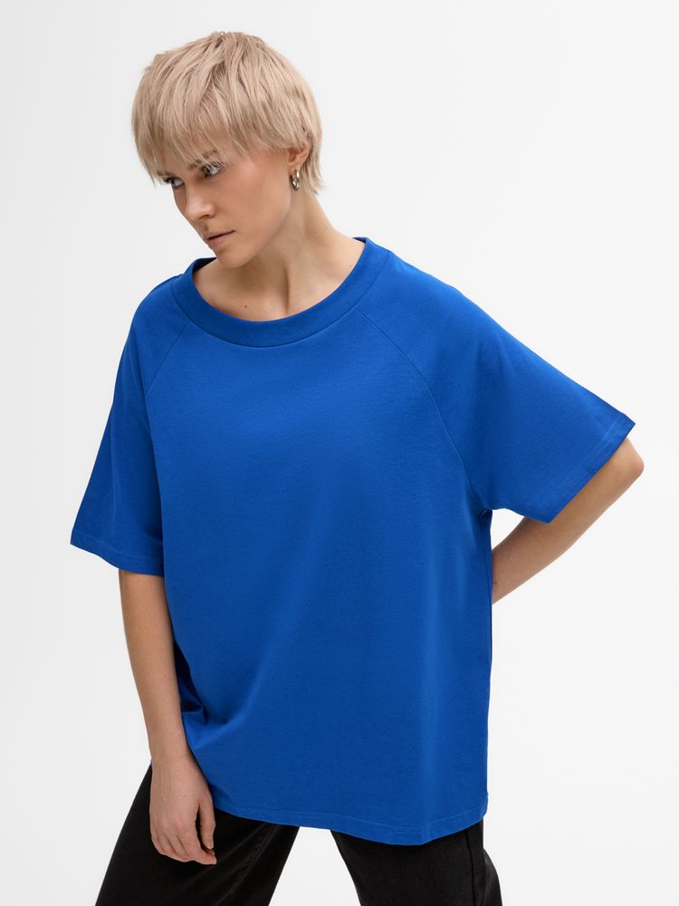 Футболка унисекс T2, синяя / Миниатюра модельного (1000)