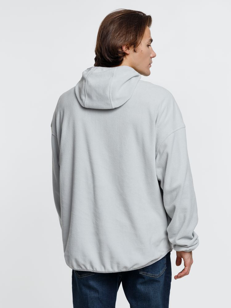 Анорак флисовый унисекс Fliska, светло-серый / Миниатюра модельного (1000)