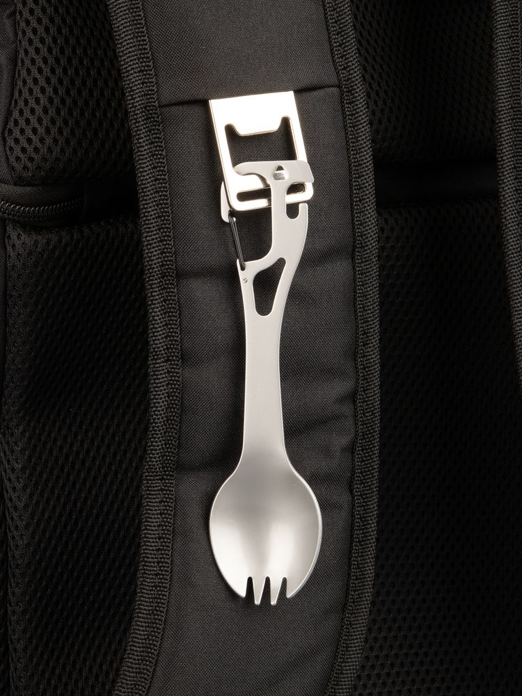 Походный столовый прибор Twin Win, стальной / Миниатюра имиджевого (1000)