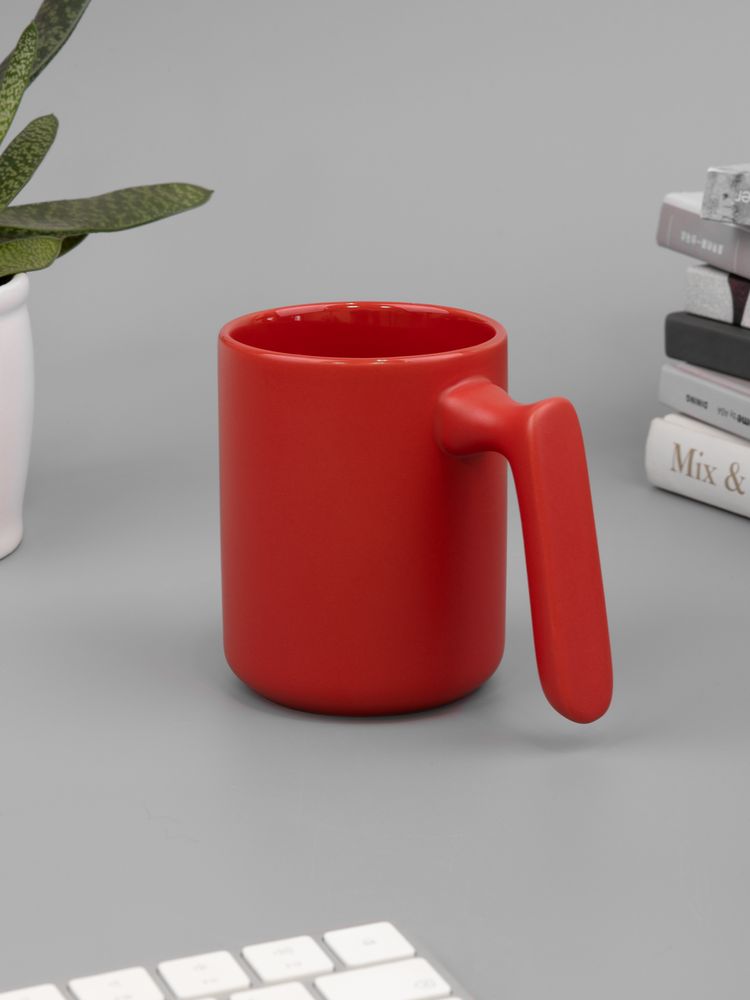 Кружка Visari, красная / Миниатюра имиджевого (1000)