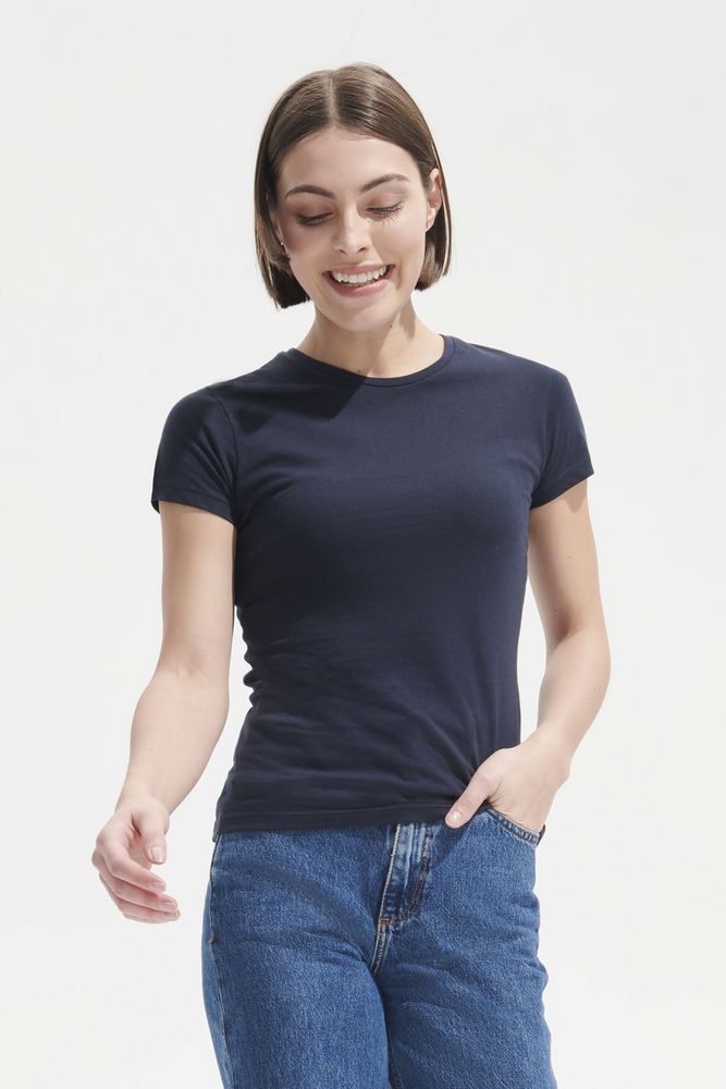 Футболка женская Miss 150, белая / Миниатюра имиджевого (1000)